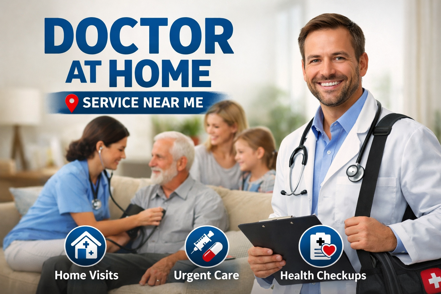 You are currently viewing Doctor at Home Service Near Me – Quality Healthcare at Your Doorstep