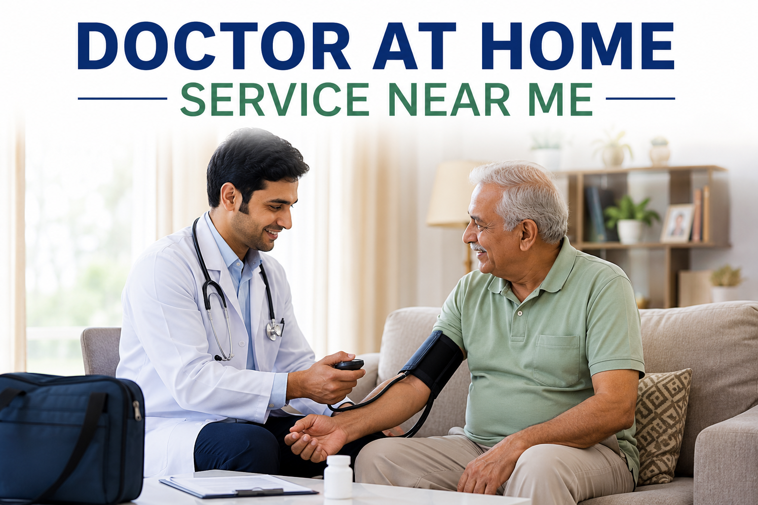 You are currently viewing Doctor at Home Service Near Me – Quality Healthcare at Your Doorstep